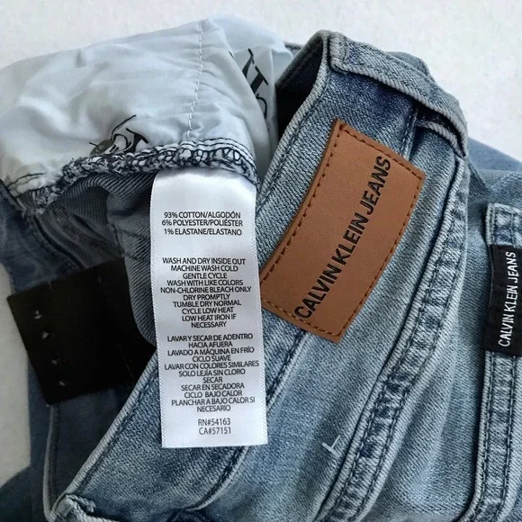 Calvin Klein NWT Mid Rise Skinny Ankle Jeans Women Various - Picture 8 of 8